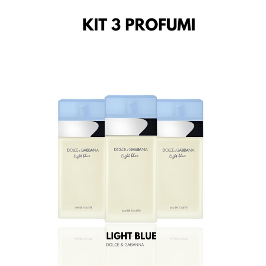 Kit sorpresa con 3 profumi