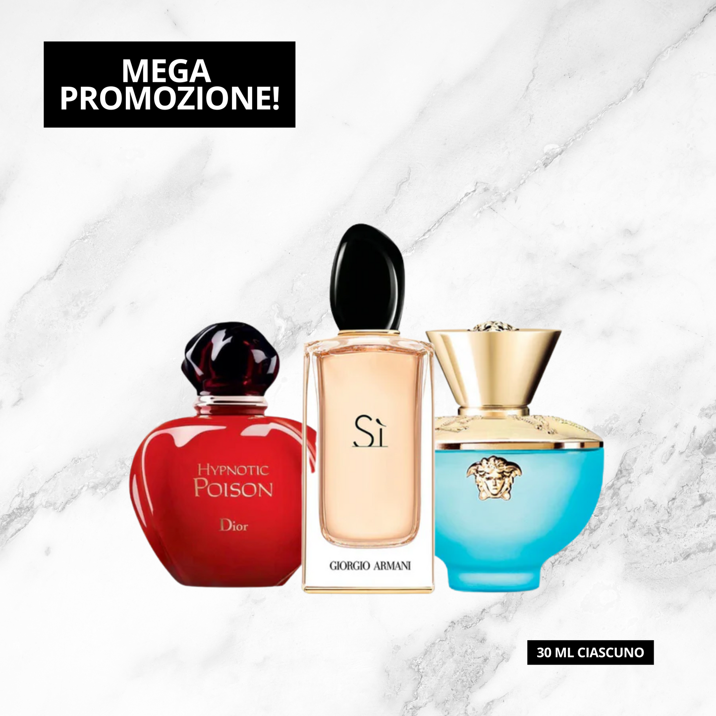 Kit sorpresa con 3 profumi