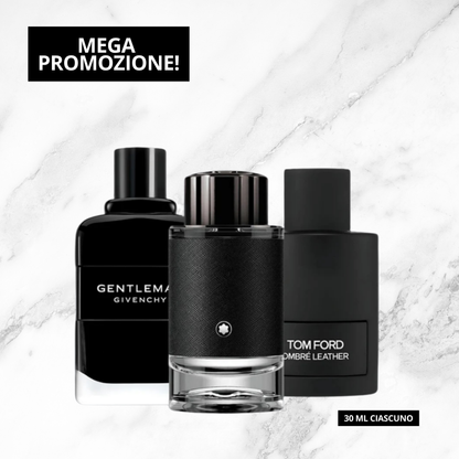 Kit sorpresa con 3 profumi