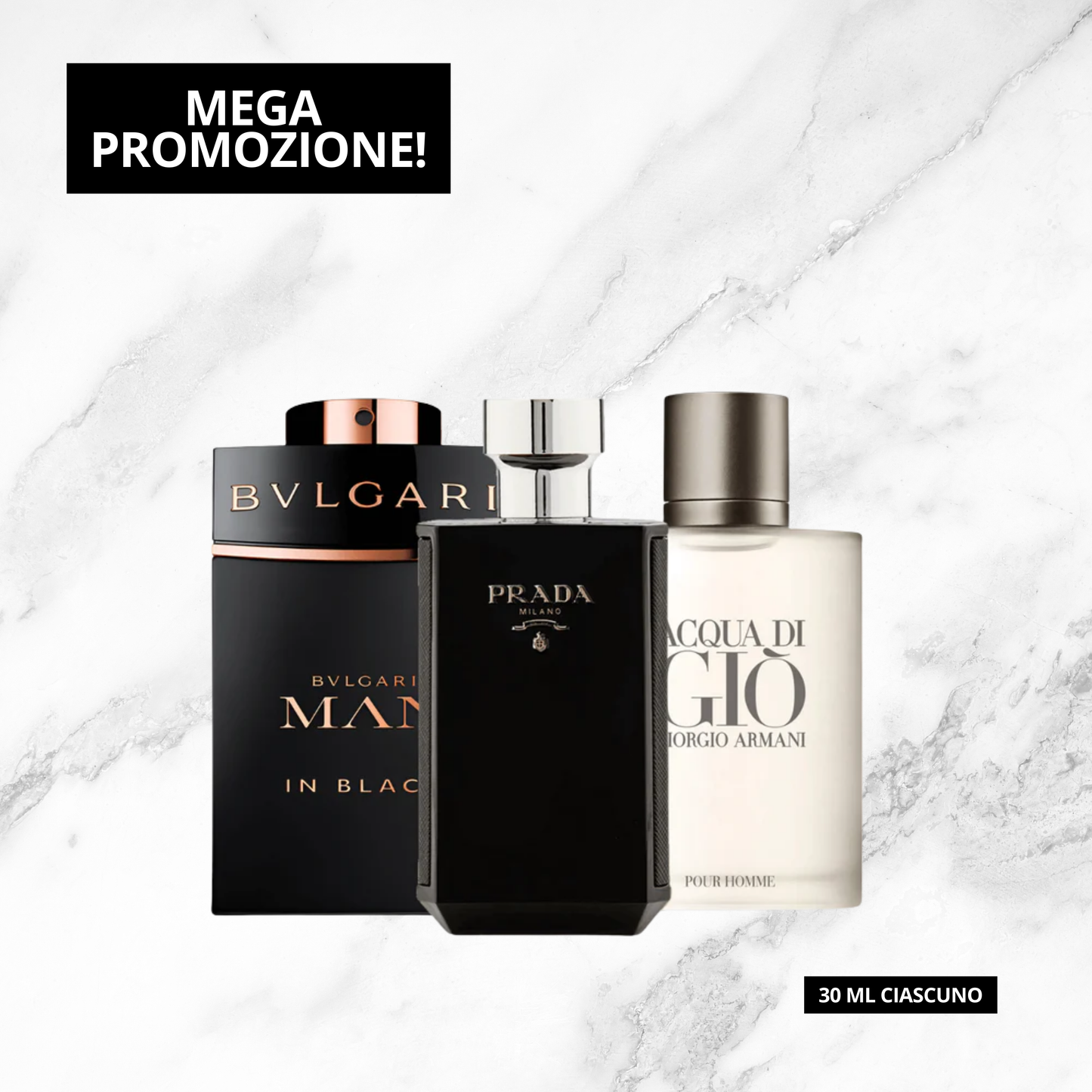 Kit sorpresa con 3 profumi