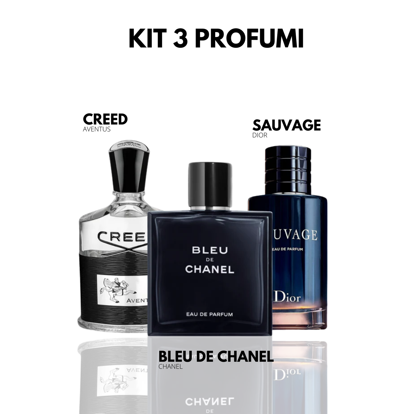 Kit sorpresa con 3 profumi