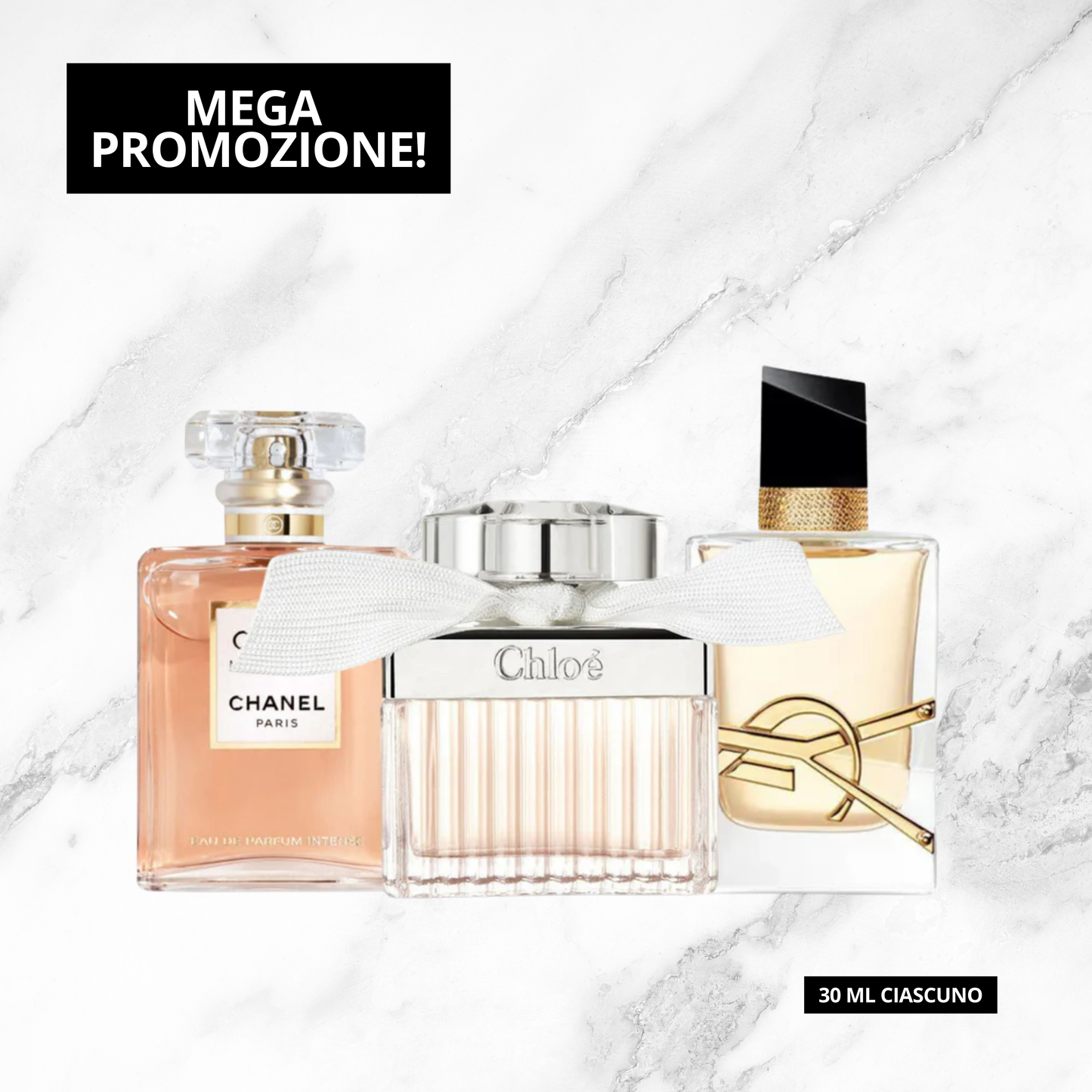 Kit sorpresa con 3 profumi